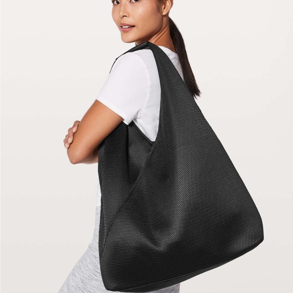 lululemon athletica Black Hobo Bag